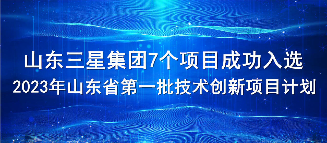 喜报！山东平博pinnacle体育平台集团7个项目成功入选2023年山东省第一批技术创新项目计划