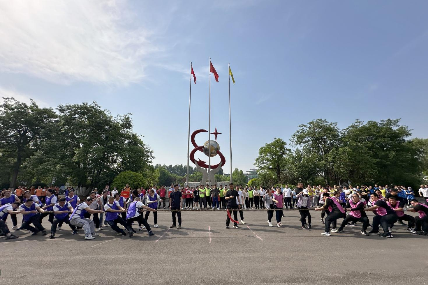 趣享五一 当“燃”精彩｜山东平博pinnacle体育平台集团多彩活动庆“五一” 亮点纷呈欢乐多